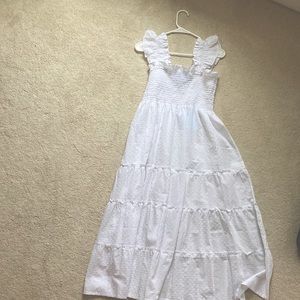 Hill House Ellie Nap Dress - White Swiss Dots